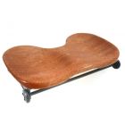 Kogellagerbankje breed, ceder, zonder gaten