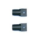 Nylon tube wedge square teeth