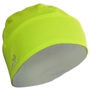 Omkeerbare Beanie | Graphite - Hi viz yellow