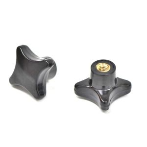 Voetenbord kruis/sterknop M6 (o.a. Empacher)