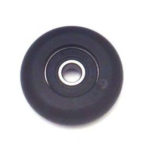 Kogellagerwieltje Ø34mm zwart