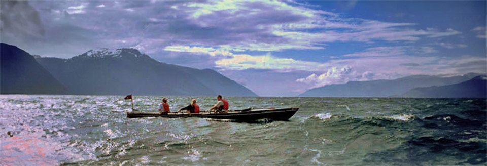 Baumgarten E2x+ op het Soggnefjord, Noorwegen
